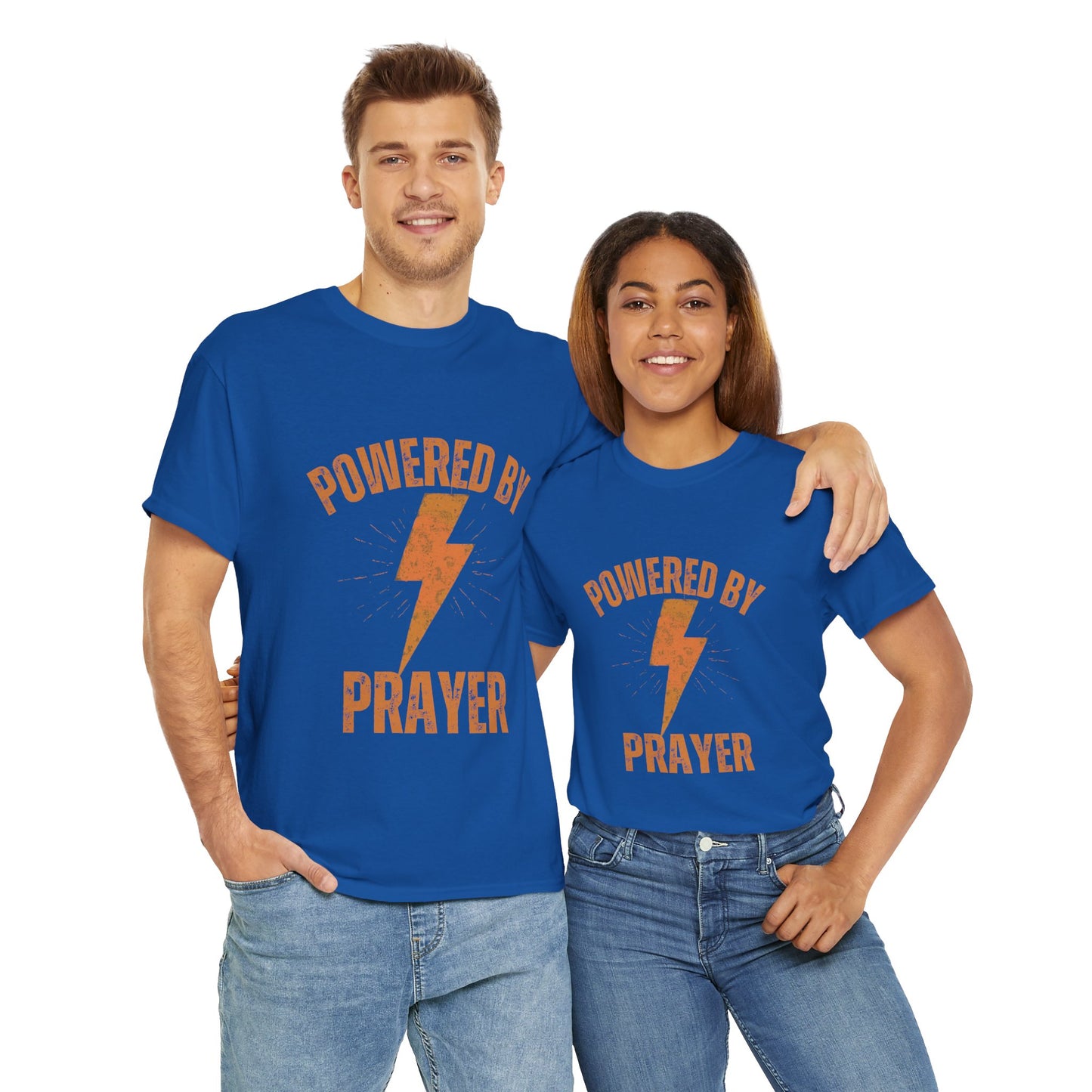Powered By Prayer Short Sleeve Tee