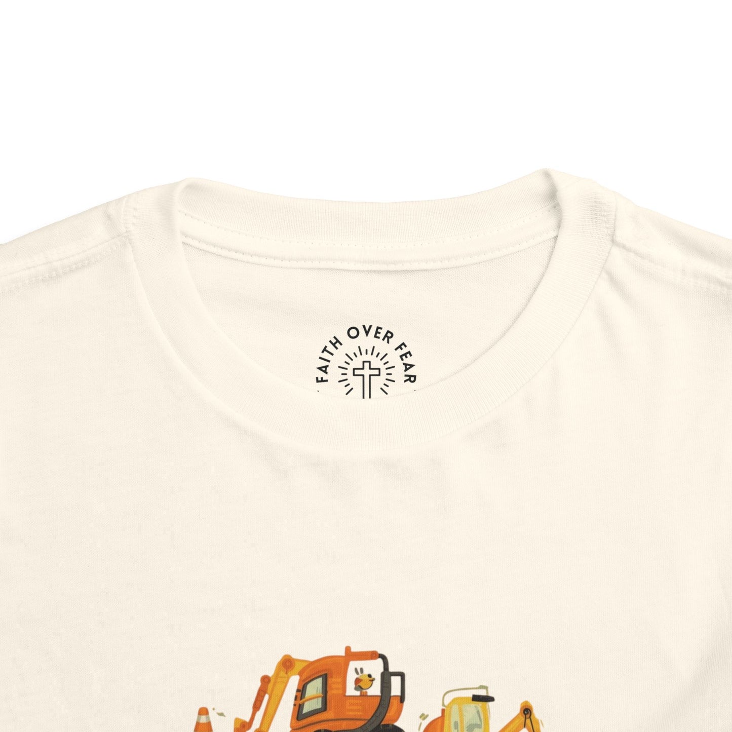 Toddler Construction Tee - God's Still Working on Me - Sizes 2T - 5T
