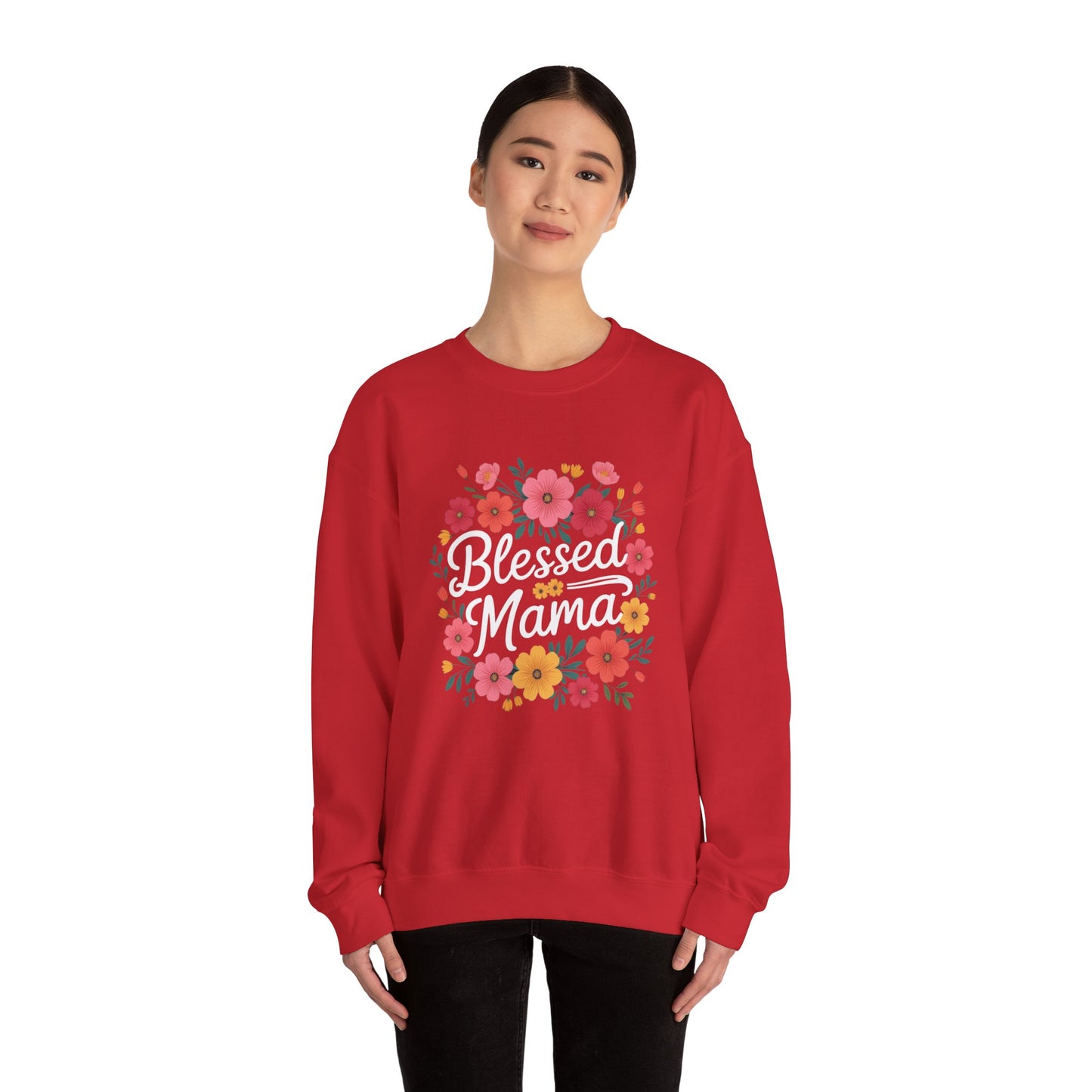 Blessed Mama Crewneck Sweatshirt