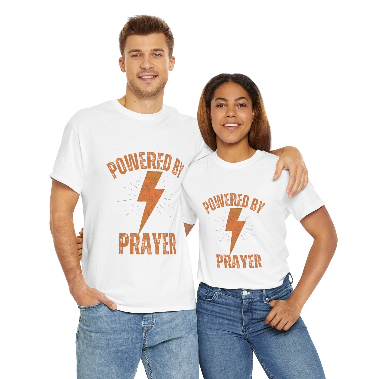 Powered By Prayer Short Sleeve Tee