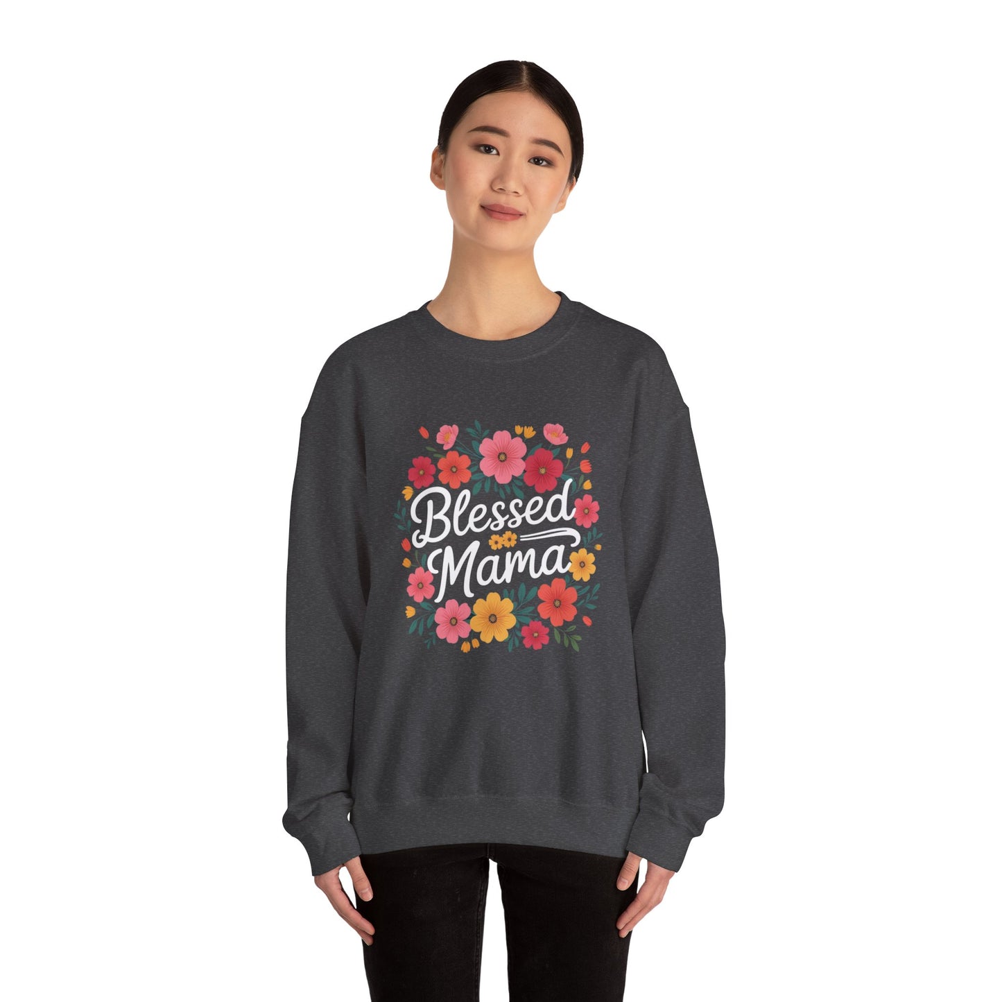 Blessed Mama Crewneck Sweatshirt