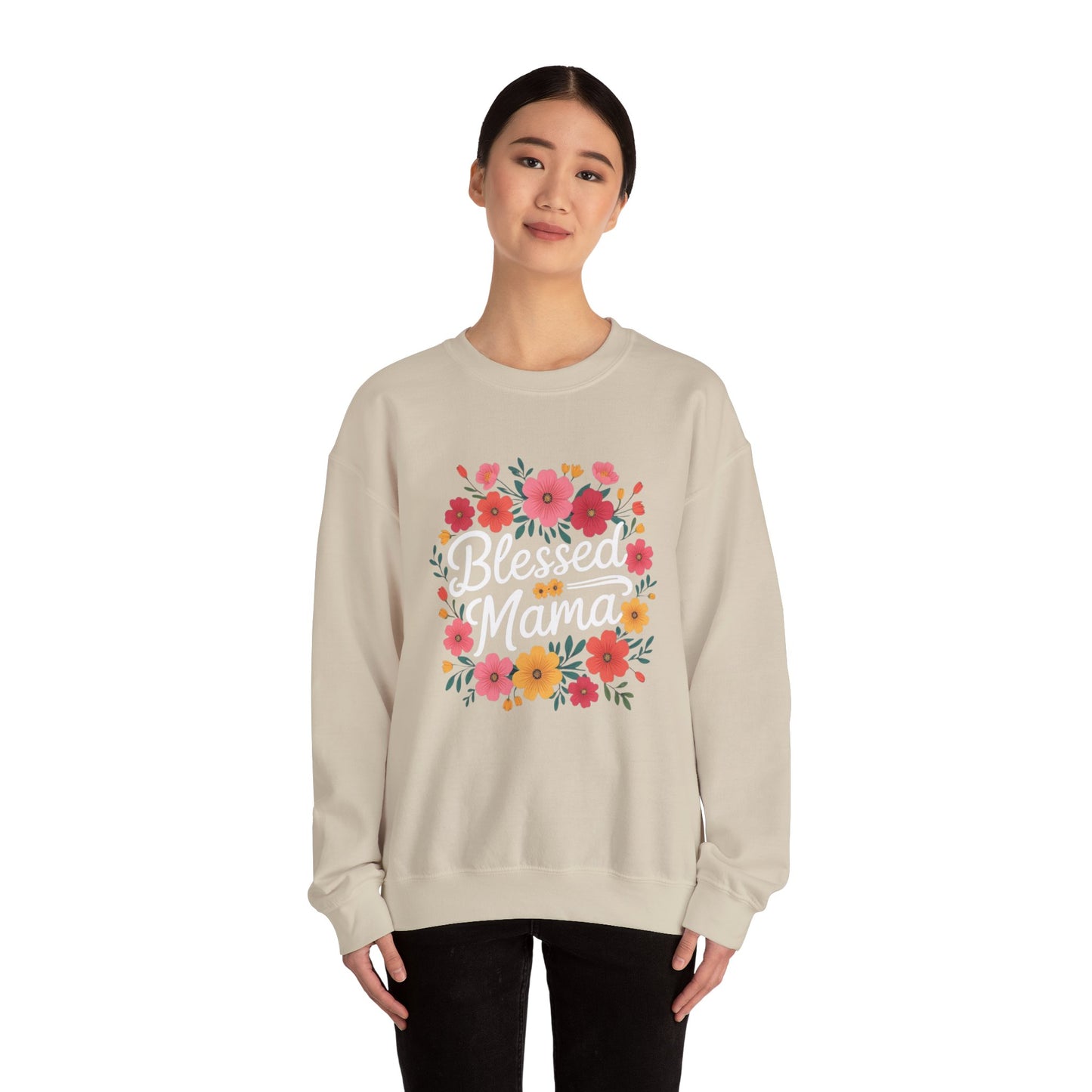 Blessed Mama Crewneck Sweatshirt