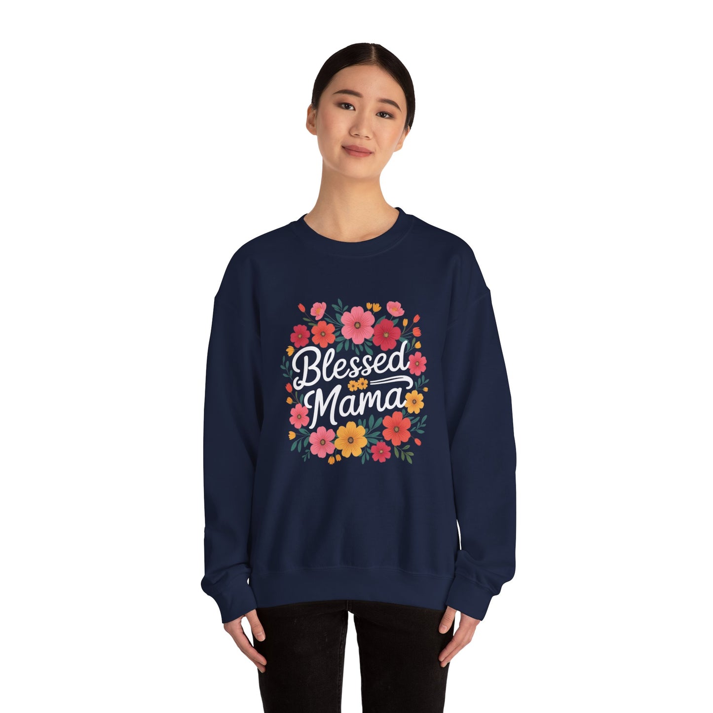 Blessed Mama Crewneck Sweatshirt