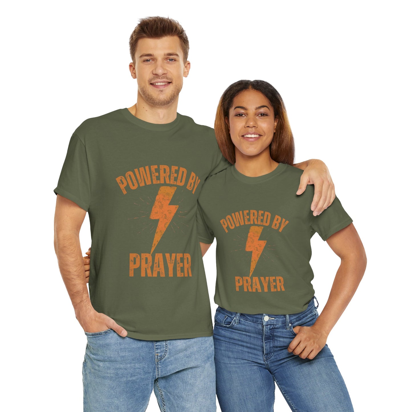 Powered By Prayer Short Sleeve Tee