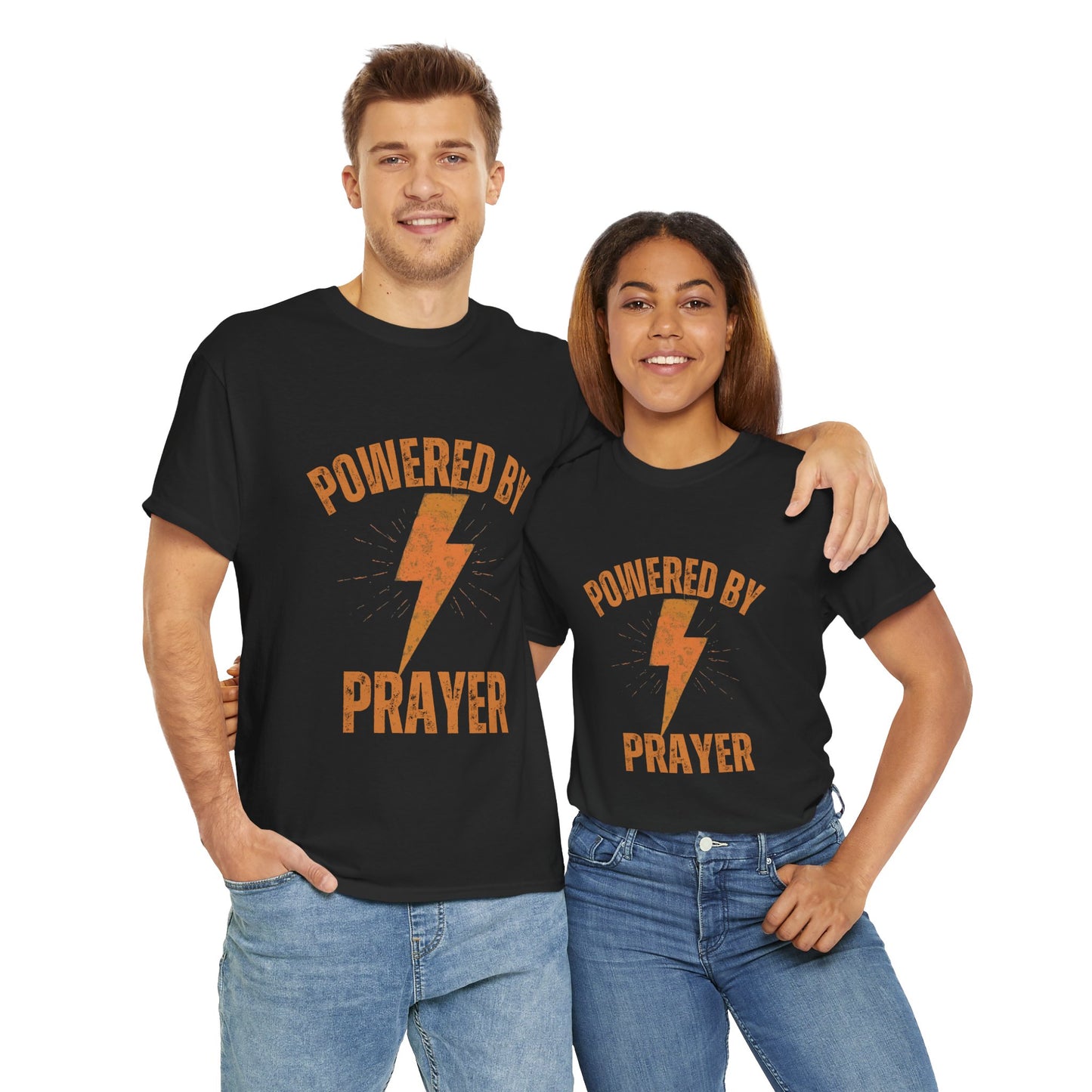 Powered By Prayer Short Sleeve Tee