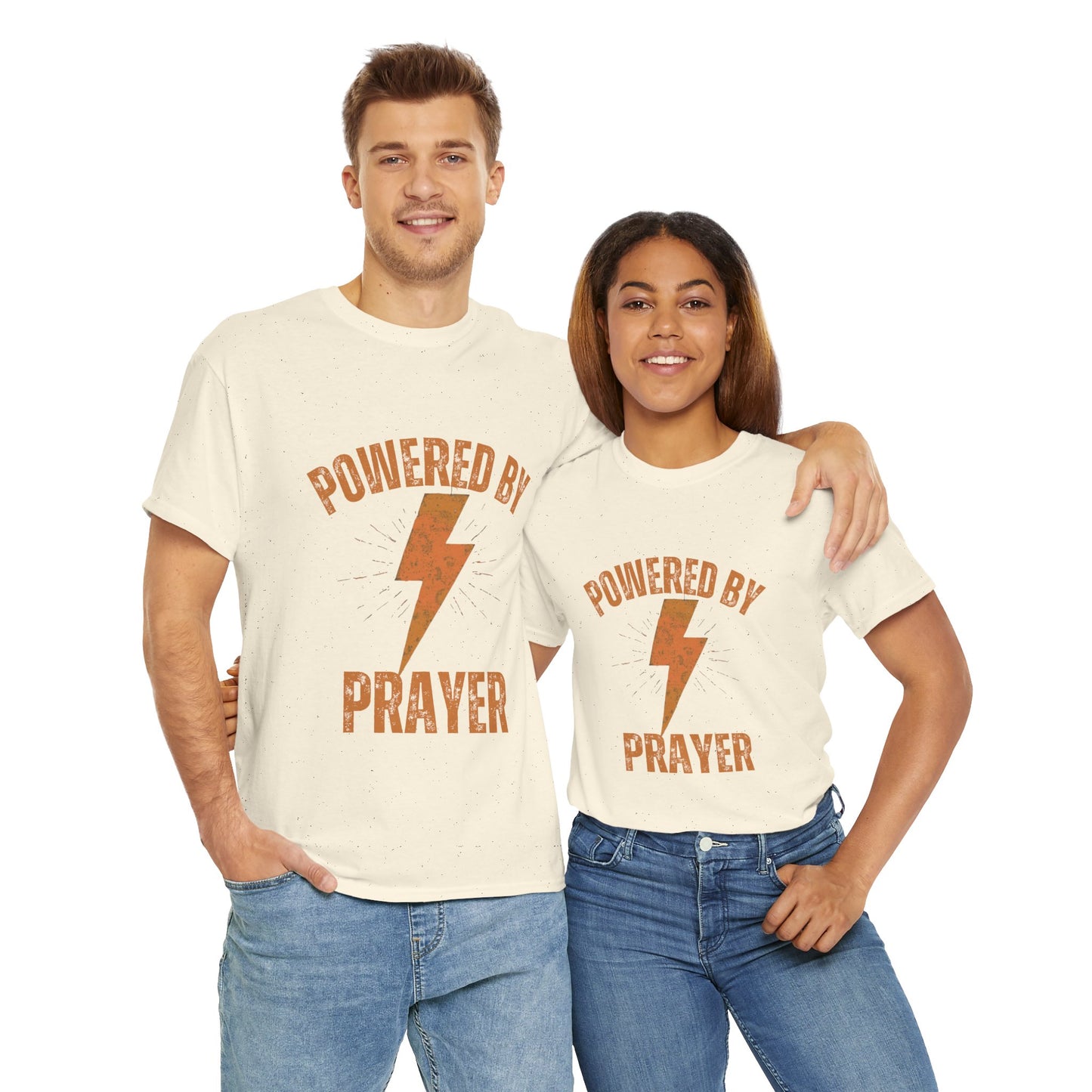 Powered By Prayer Short Sleeve Tee