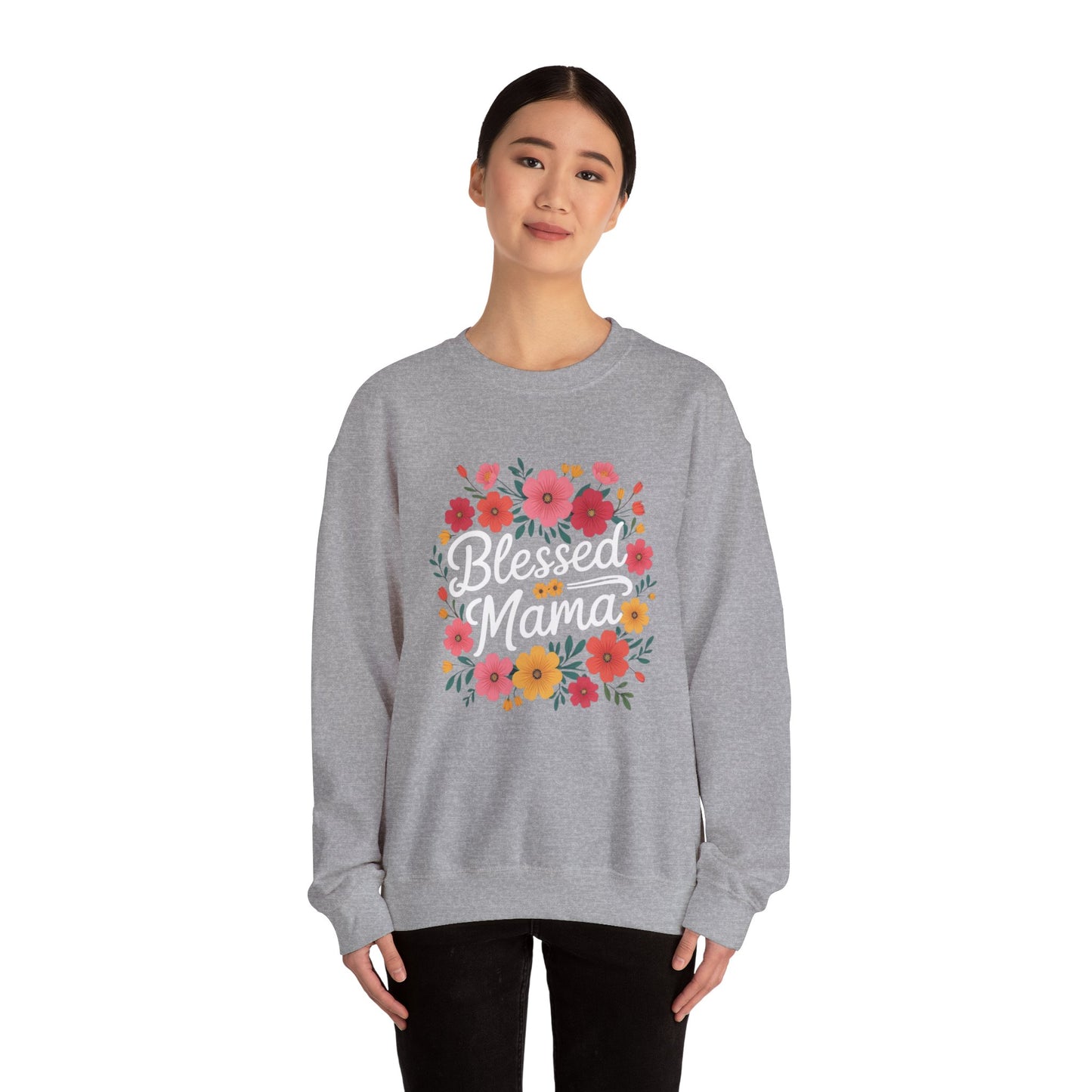 Blessed Mama Crewneck Sweatshirt