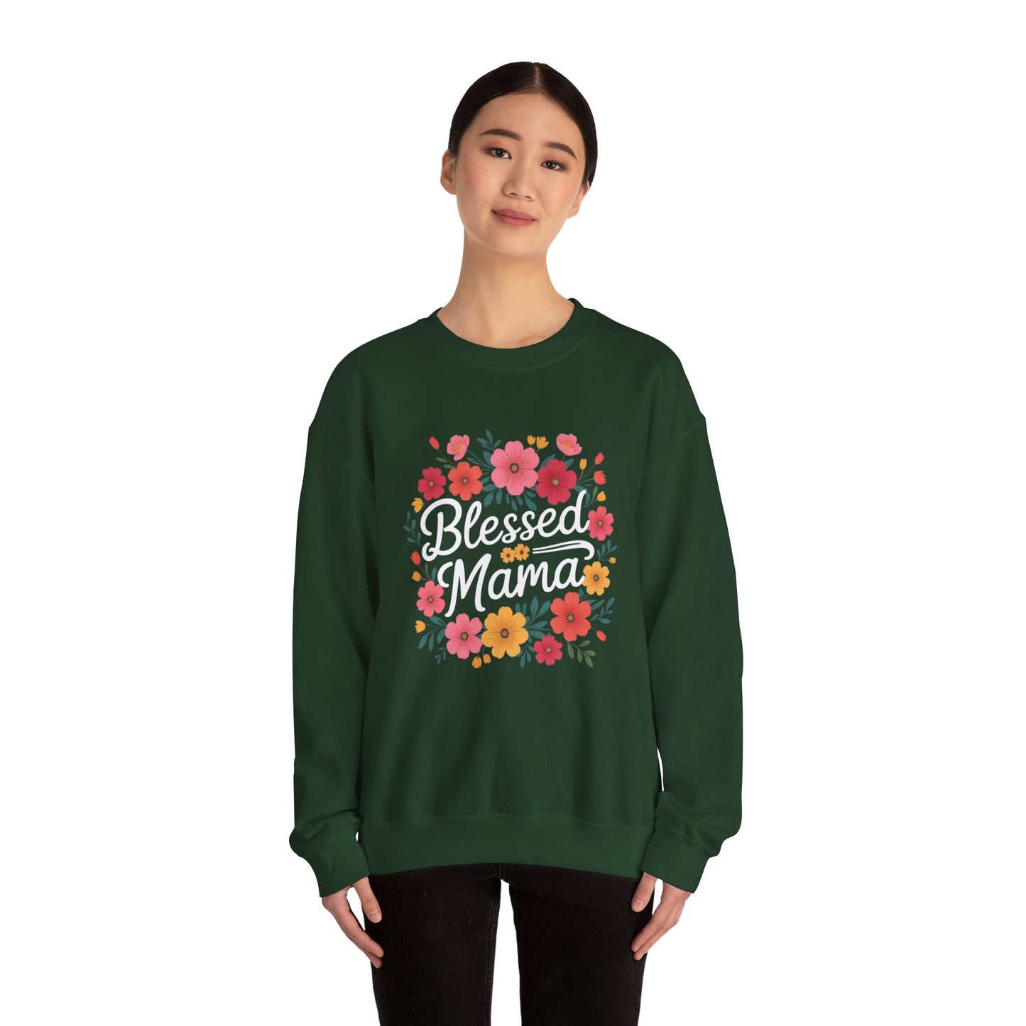 Blessed Mama Crewneck Sweatshirt