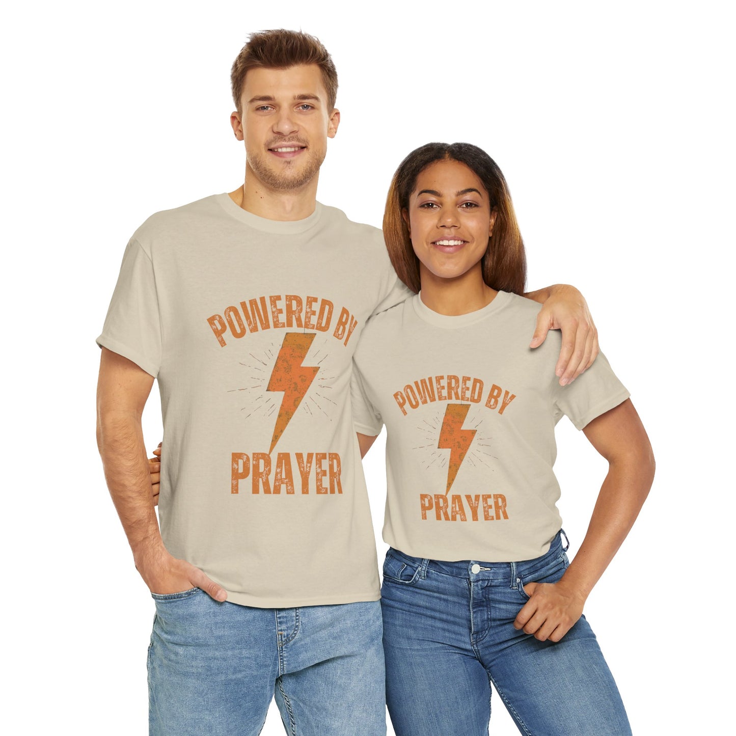 Powered By Prayer Short Sleeve Tee