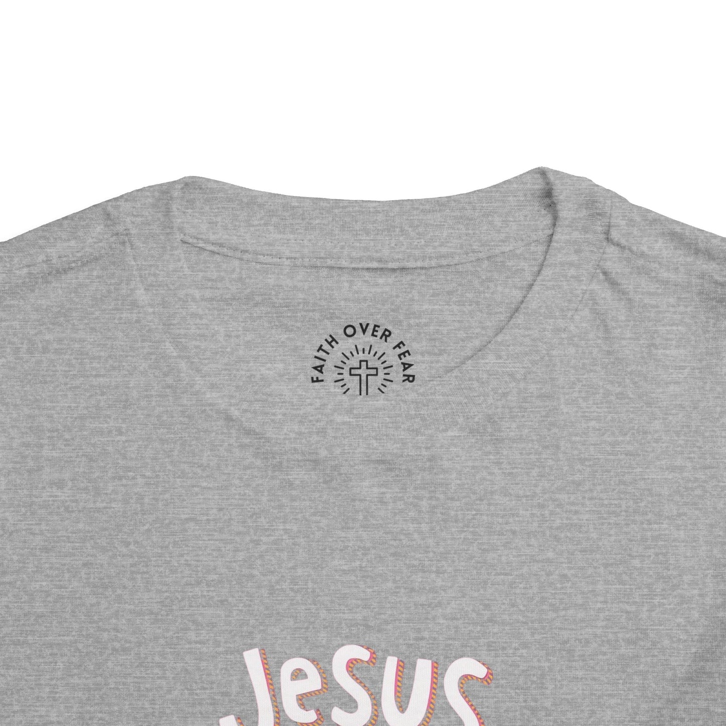 Jesus Loves Me Toddler Short Sleeve Tee 2T-5T