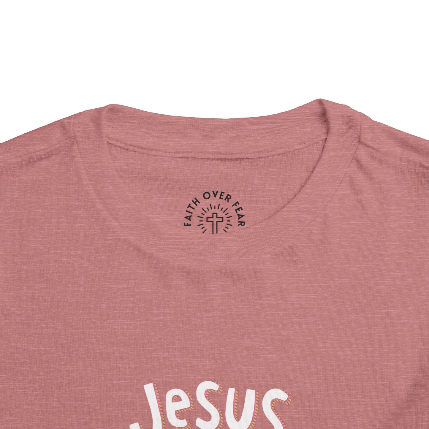 Jesus Loves Me Toddler Short Sleeve Tee 2T-5T
