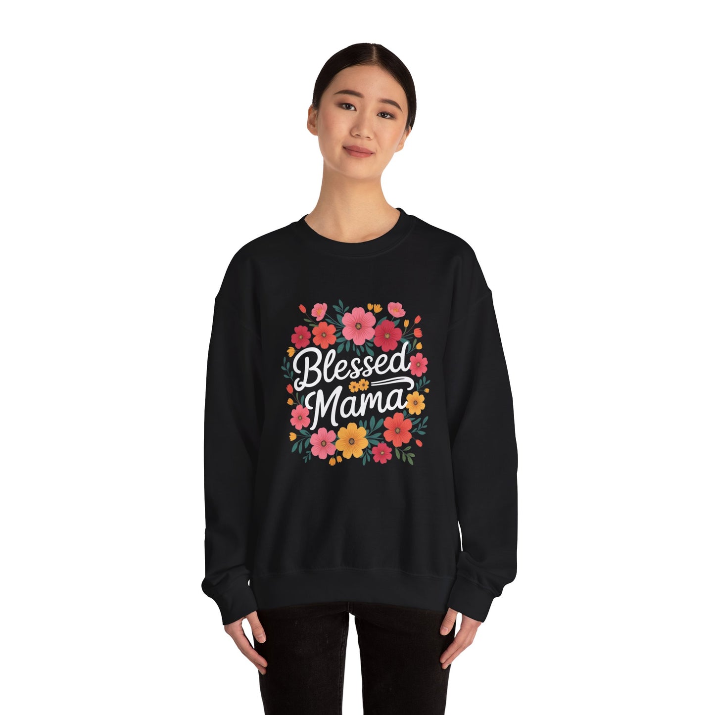Blessed Mama Crewneck Sweatshirt