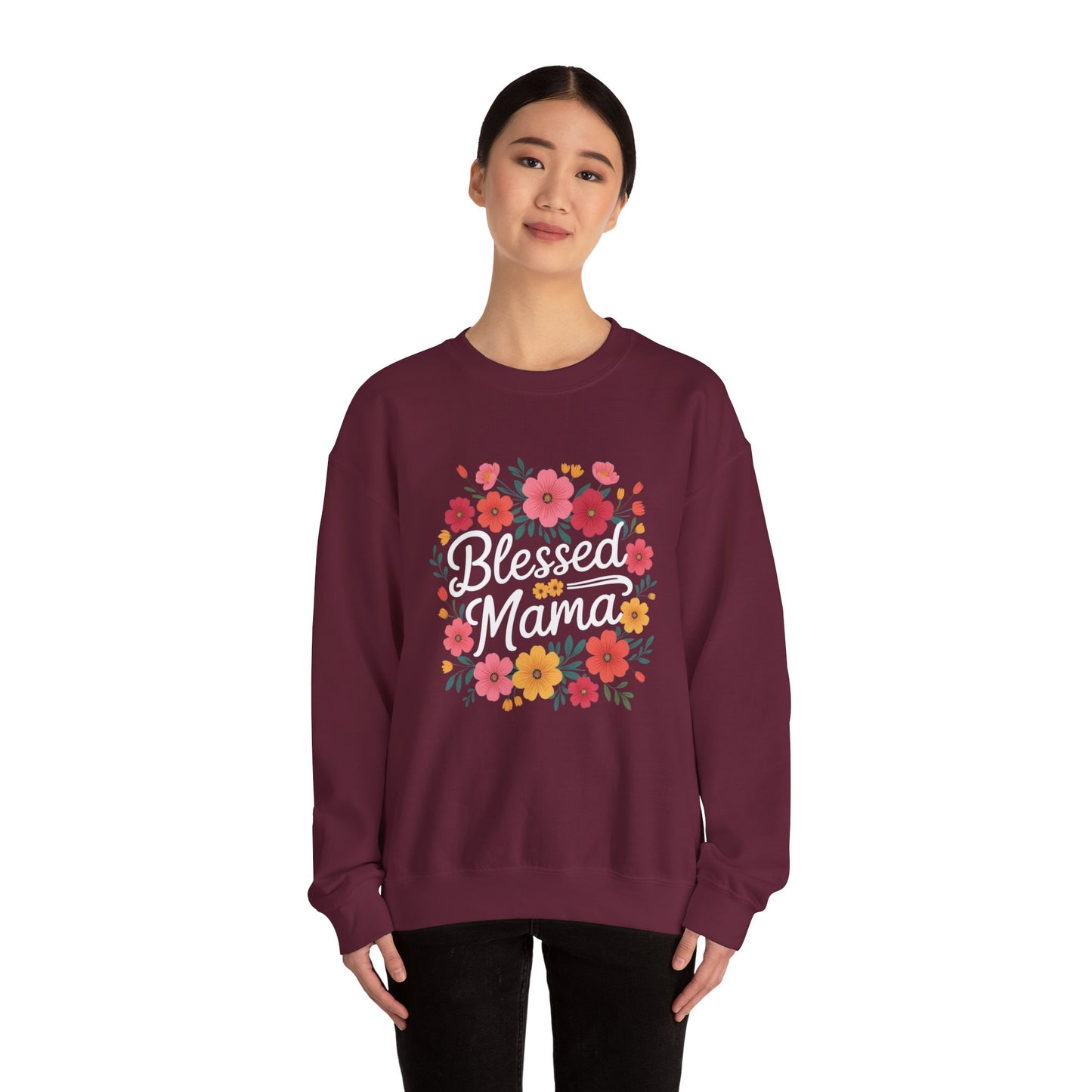 Blessed Mama Crewneck Sweatshirt