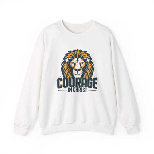 Courage in Christ Crewneck Sweatshirt